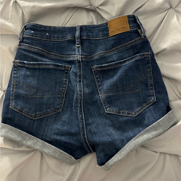 American Eagle Dark-wash Shorts, Size 00 - Picture 6 of 6